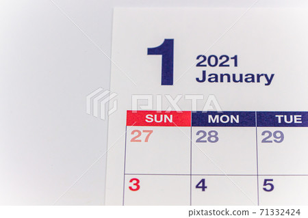 2021年日曆1月3日年日曆 2021年日曆1月3日年日曆 71332424