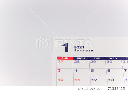 2021年日曆1月3日年日曆 2021年日曆1月3日年日曆 71332425