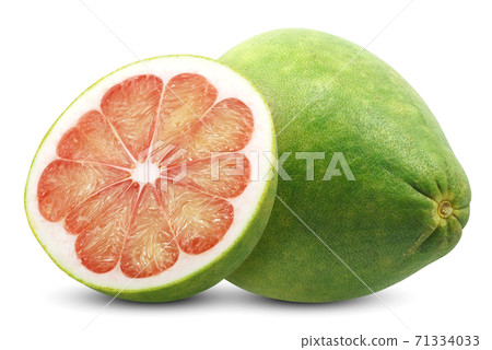 Pummelo isolated on white background Pummelo isolated on white background 71334033