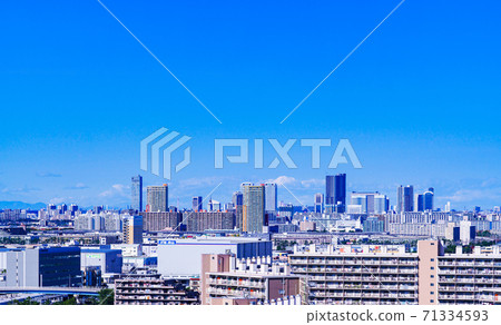 Chiba city [Cityscape of Chiba city] 71334593