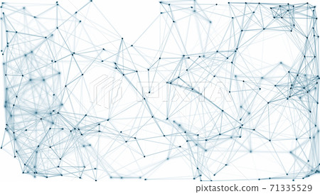 abstract blue polygonal mesh background, rendered illustration abstract blue polygonal mesh background, rendered illustration 71335529