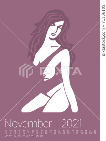 Vector Erotic Calendar 71336105