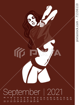 Vector Erotic Calendar 스톡일러스트 PIXTA