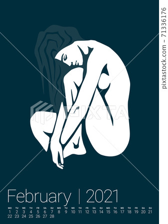 Vector Erotic Calendar 71336176