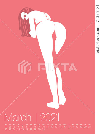 Vector Erotic Calendar 71336181
