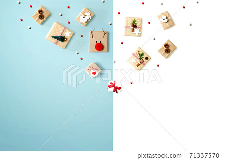 Collection of Christmas gift boxes Collection of Christmas gift boxes 71337570