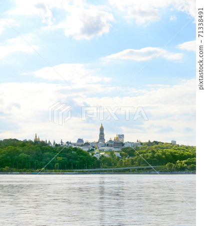Kiev Dniepr river Kiev-Pechersk Lavra 71338491