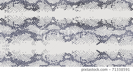 Abstract colorful snake skin ornament. Animal seamless pattern 71338591