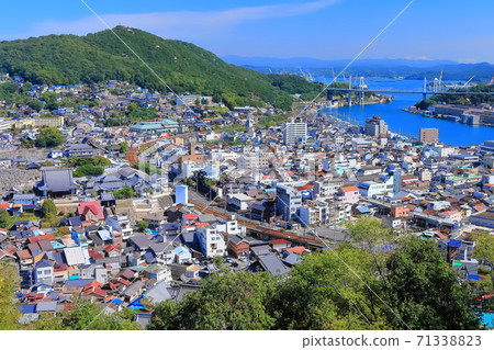 [Hiroshima Prefecture] Onomichi townscape seen from Senkoji Temple 71338823
