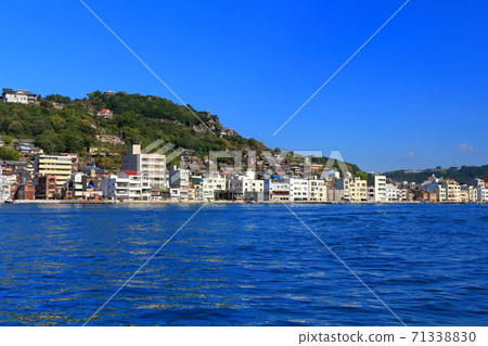 [Hiroshima Prefecture] Onomichi townscape seen from Mukaishima 71338830
