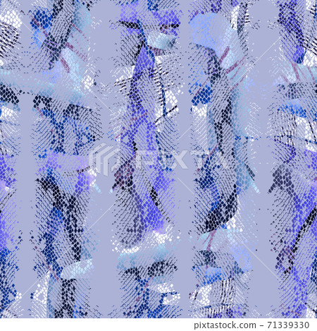 Abstract colorful snake skin ornament. Animal seamless pattern 71339330