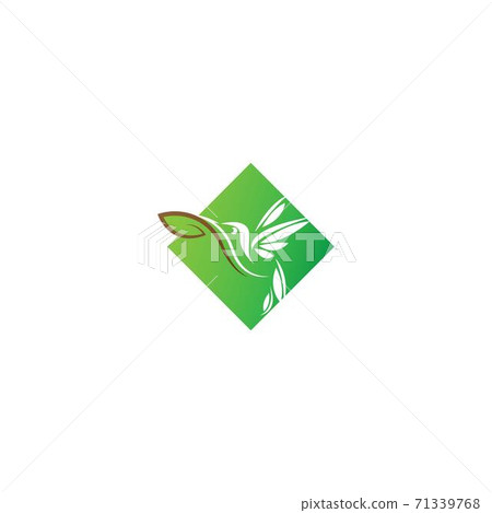 Hummingbird logo icon creative design 71339768