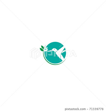 Hummingbird logo icon creative design 71339778