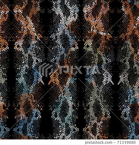 Decorative skin texture ornament. Abstract animal leather pattern. 71339880