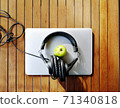 Mac Book Air Apple Headphones wood 71340818