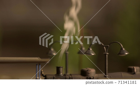 Lokomotive train and steam. Lokomotive train and steam. 71341181