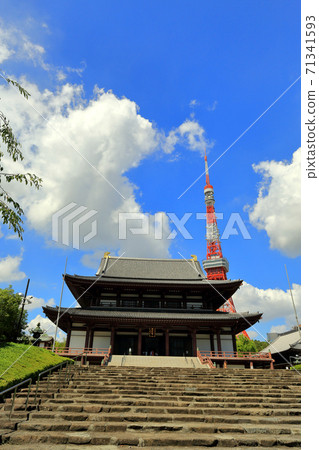 Tokyo Shibakoen Tokyo Tower and Zojoji Temple Tokyo Shibakoen Tokyo Tower and Zojoji Temple 71341593