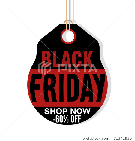Black friday label 71341939