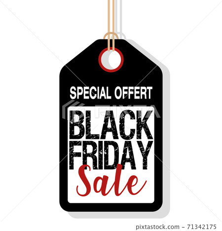 Black friday label Black friday label 71342175