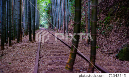 Old JNR Kurayoshi Line Abolished Line 71342345