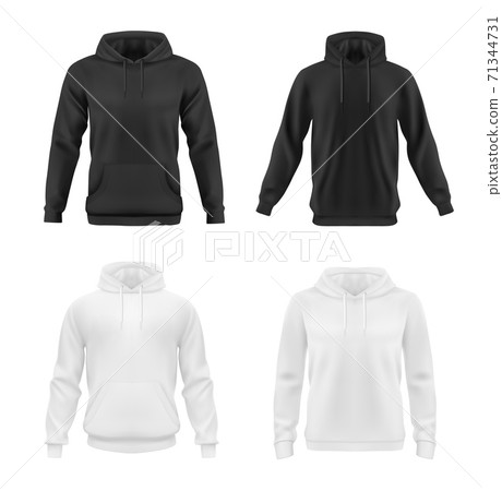Hoodie, sweatshirt vector mockup, teen fashion Hoodie, sweatshirt vector mockup, teen fashion 71344731