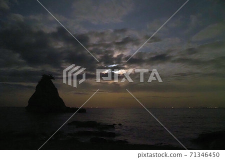 Tomiura Coast Hokkezaki Promenade Sea and Moon Moon Road Tomiura Coast Hokkezaki Promenade Sea and Moon Moon Road 71346450