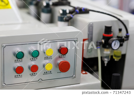 control panel of woodworking machine 71347243