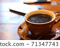 [Recommended for articles] Coffee and smartphones [Business] 71347743