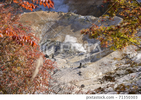 北海道鳥別溫泉地獄谷(噴泉) 北海道鳥別溫泉地獄谷(噴泉) 71350303