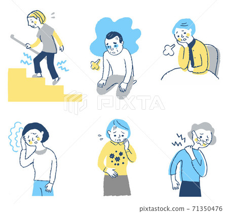 Symptom set of various diseases Symptom set of various diseases 71350476