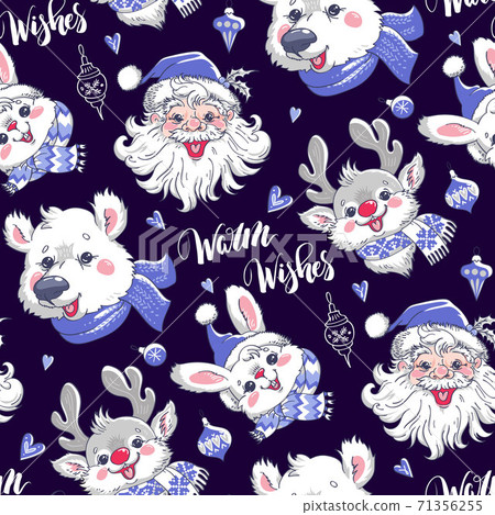 Christmas holiday seamless pattern 1 Christmas holiday seamless pattern 1 71356255