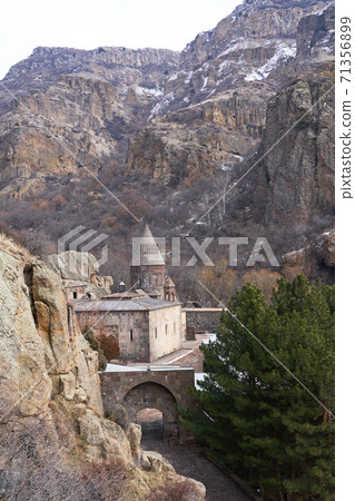 Geghard monastery is an Orthodox Christian monastery 71356899
