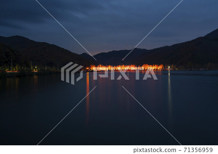 Mungwon Reservoir, Goesan-gun, Chungbuk 71356959