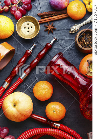 Turkish hookah on fruits Turkish hookah on fruits 71357317