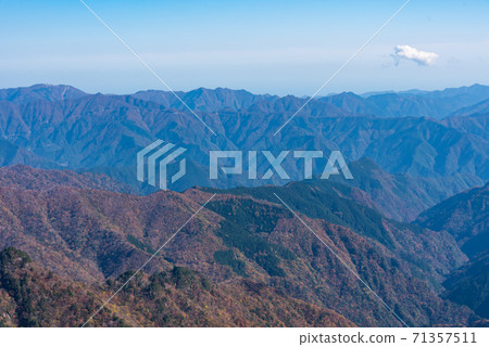 Scenery from the summit of Mt. Hakkyo 71357511