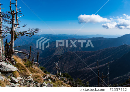Scenery from the summit of Mt. Hakkyo Scenery from the summit of Mt. Hakkyo 71357512