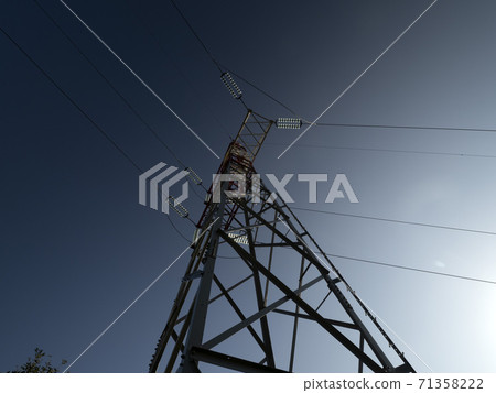 High voltage cable pole detail 71358222