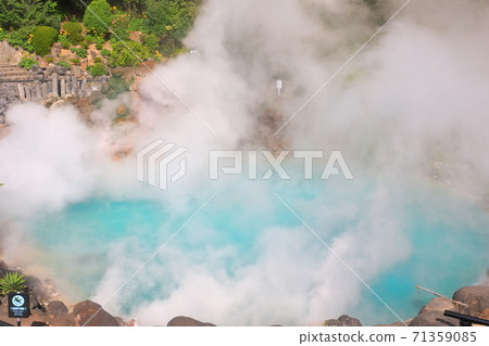 [大分縣]海地獄（別府地獄之旅） 71359085