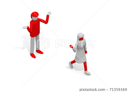 一對夫妻吵架。與男人分手的女人。搖男人的女人。一個不服氣的男人。 一對夫妻吵架。與男人分手的女人。搖男人的女人。一個不服氣的男人。 71359169