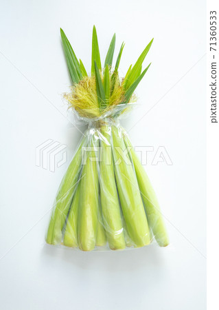 一整束，玉米筍，玉米，全体の束、ベビーコーン、コーン、baby corn, corn, 71360533