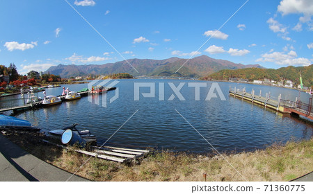 Scenery of Lake Kawaguchi Scenery of Lake Kawaguchi 71360775