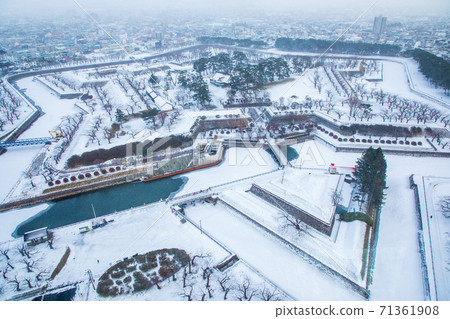 北海道的五個山脊與雪 71361908