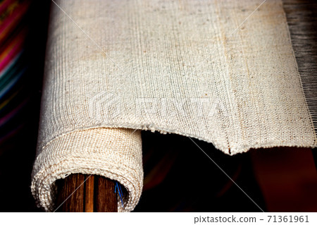 Natural Raw Linen Material