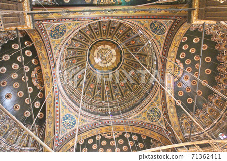 Ceiling inside Muhammad Ali Mosque Ceiling inside Muhammad Ali Mosque 71362411