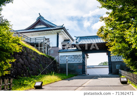 石川縣金澤市金澤城（河北門一門門） 71362471