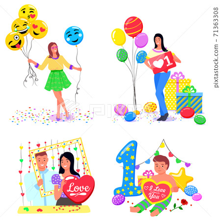Photozone for Girls and Couples, Birthday Party Photozone for Girls and Couples, Birthday Party 71363308