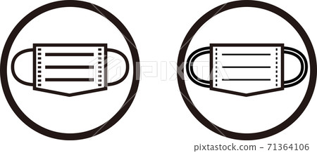 Mask set [icon] - Stock Illustration [71364106] - PIXTA
