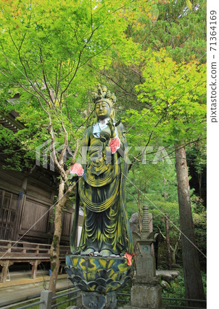 Shikoku Sacred Ground 44th Fudasho "Daihoji" Eleven-faced Kannon Bodhisattva statue 71364169