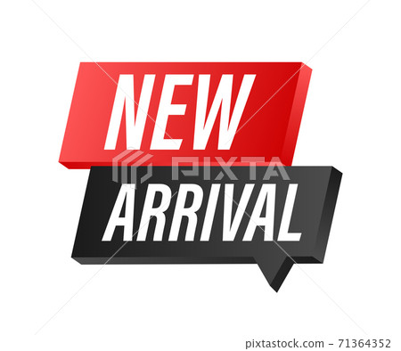 New arrival. Information poster brochure. Promotion sign. Banner promotion. Sticker design. Announcement poster concept. Vector stock illustration. New arrival. Information poster brochure. Promotion sign. Banner promotion. Sticker design. Announcement poster concept. Vector stock illustration. 71364352
