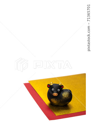 New Year's card material Ox Zodiac Zodiac 71365701